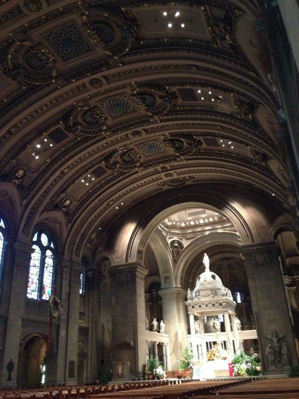 Beautiful cathedral from inside 