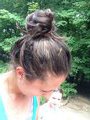 Dragonfly accessorising my hair