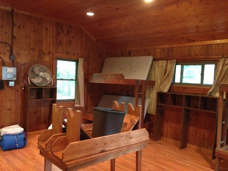 One of the cabins
