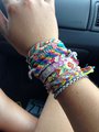 All my friendship bracelets friends made me :) 