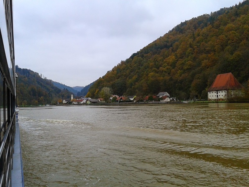 Austria: Typical scene from the Danube