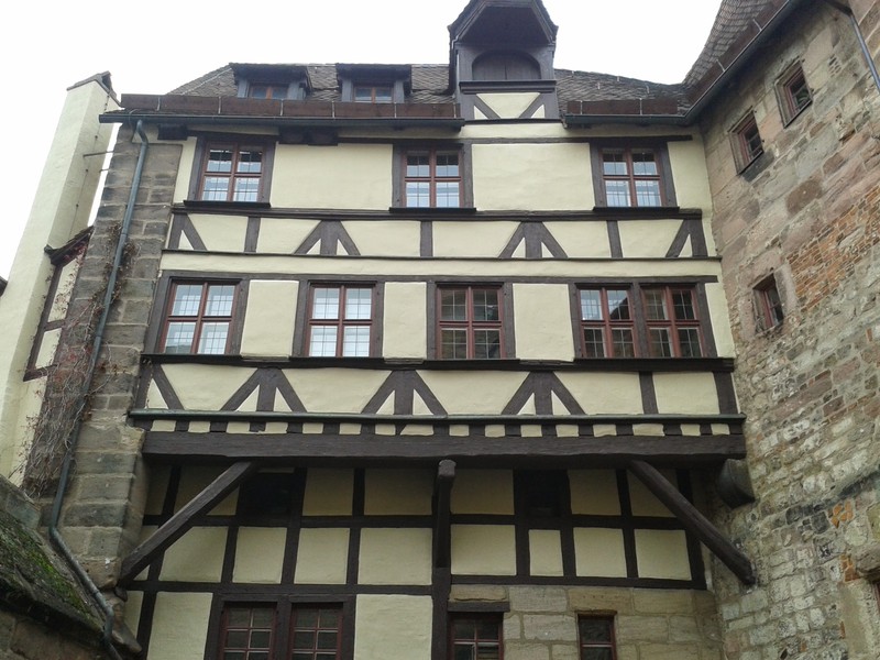 Nuremberg: anything in wood was constructed much later than 1000.