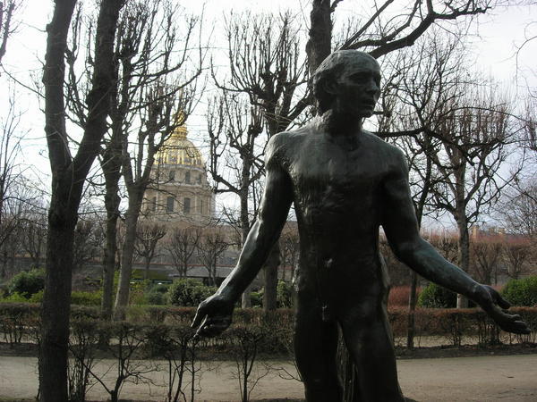At Rodin's museum