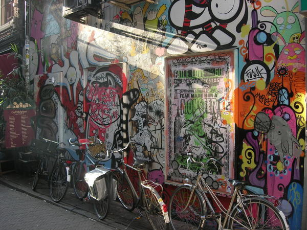 Cool Amsterdam graffiti