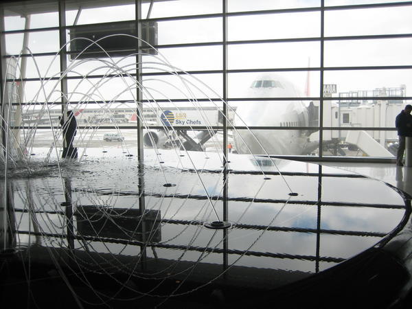At Detroit Airport - Looking Out