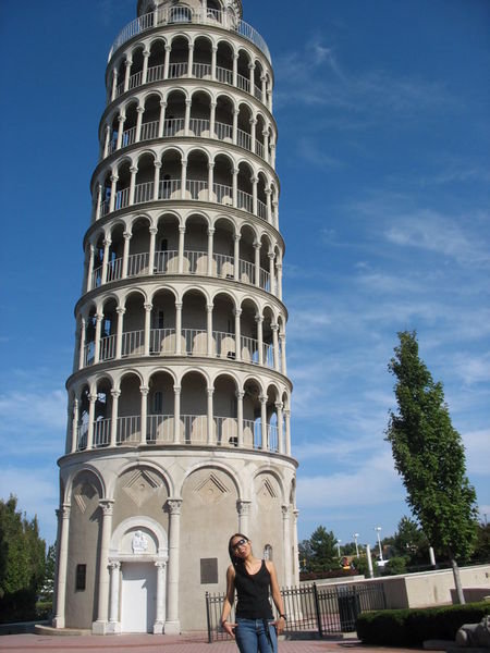 Leaning Tower of _ _ _ _ _