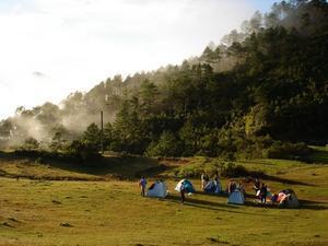 Camping at Mt. Ampacao