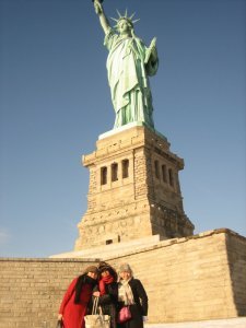 3 Women and Lady Liberty