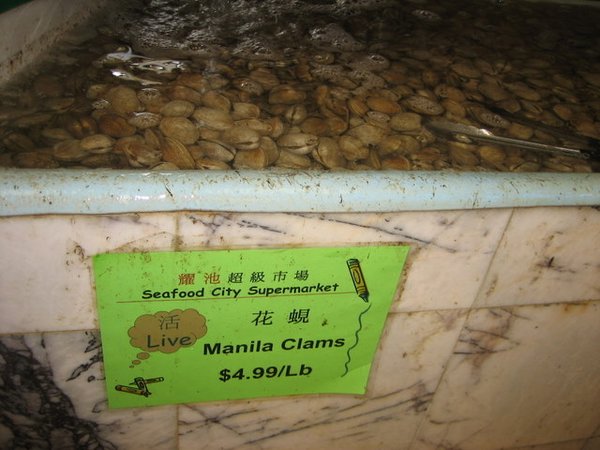 Yeah, MANILA clams