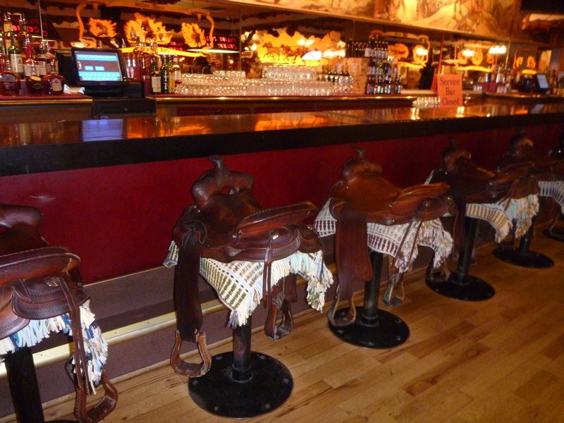 Inside the Cowboy Grill
