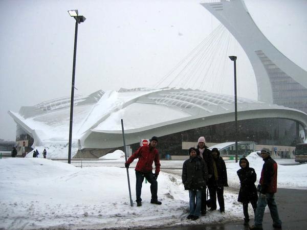 The Montreal Olympic Stadium