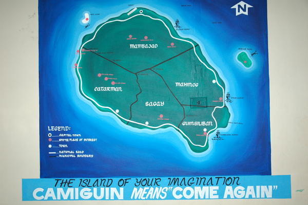 Camiguin means "Come Again"