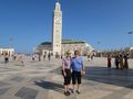 Lori and Susan at the Hassan II Mosque