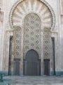 One of the giant doors at the mosque