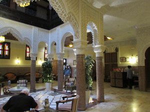 Riad interior