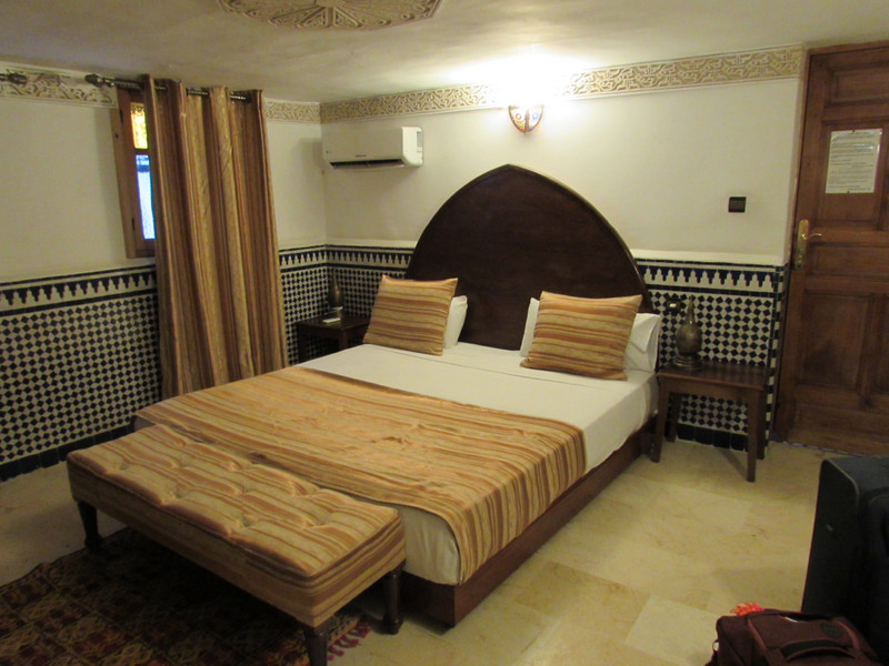 Our room at the Riad Almakan