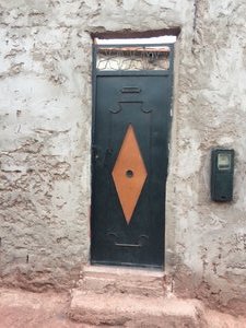 Doorway in Berber village