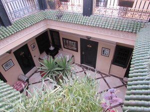 Riad Nesma courtyard