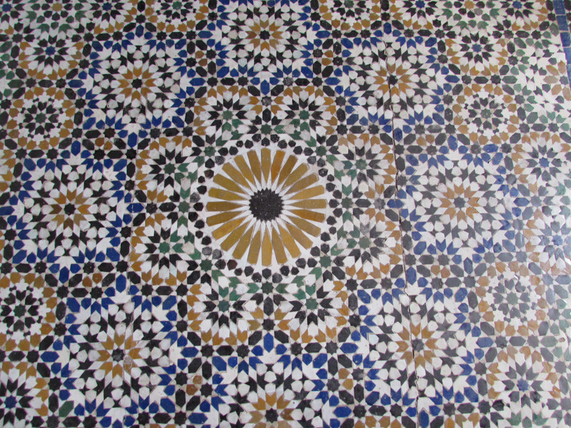 Bahia Palace floor tile