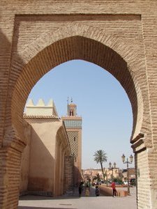 Marrakech medina gateway