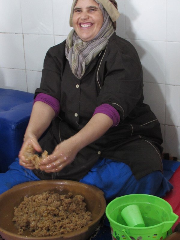 At the argan product cooperative