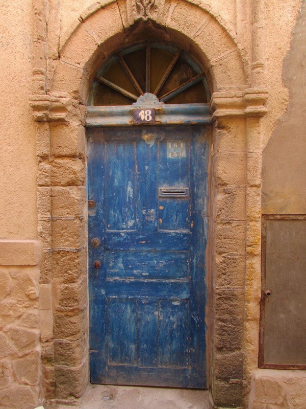 Essaouira medina doorway
