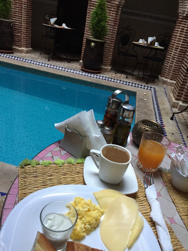 Riad breakfast