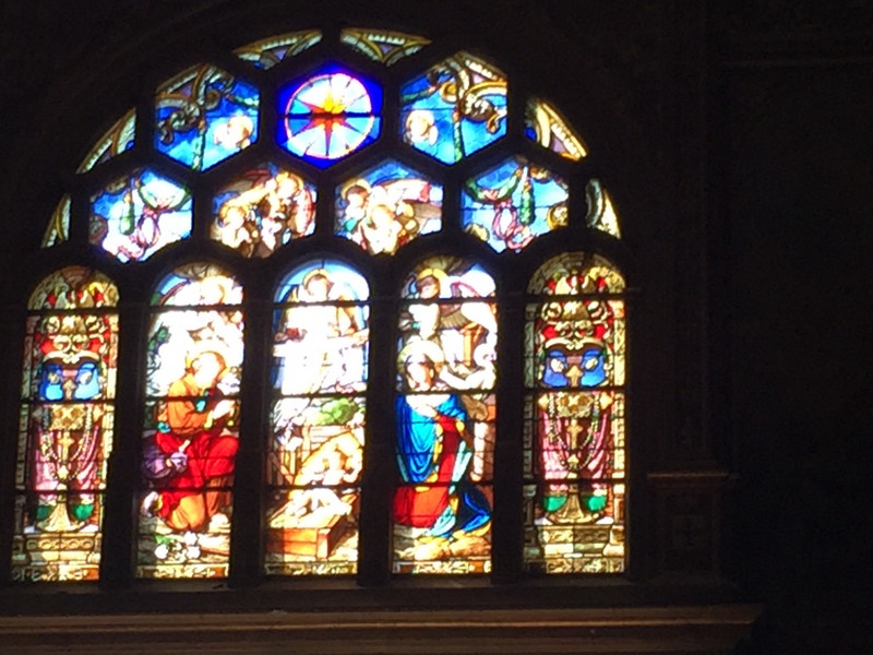 Saint Eustache stained glass