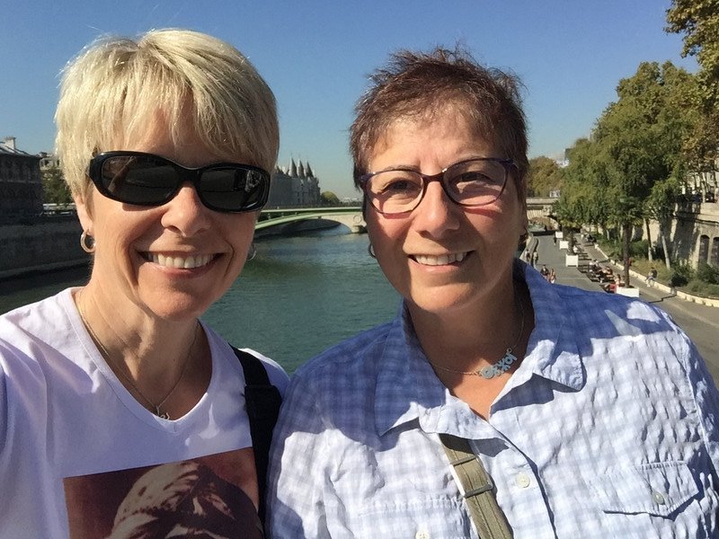 Selfie on the Pont d’Arcola