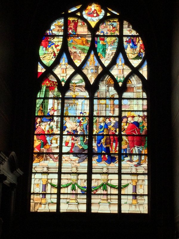 Saint Gervais and Saint Protais Church stained glass