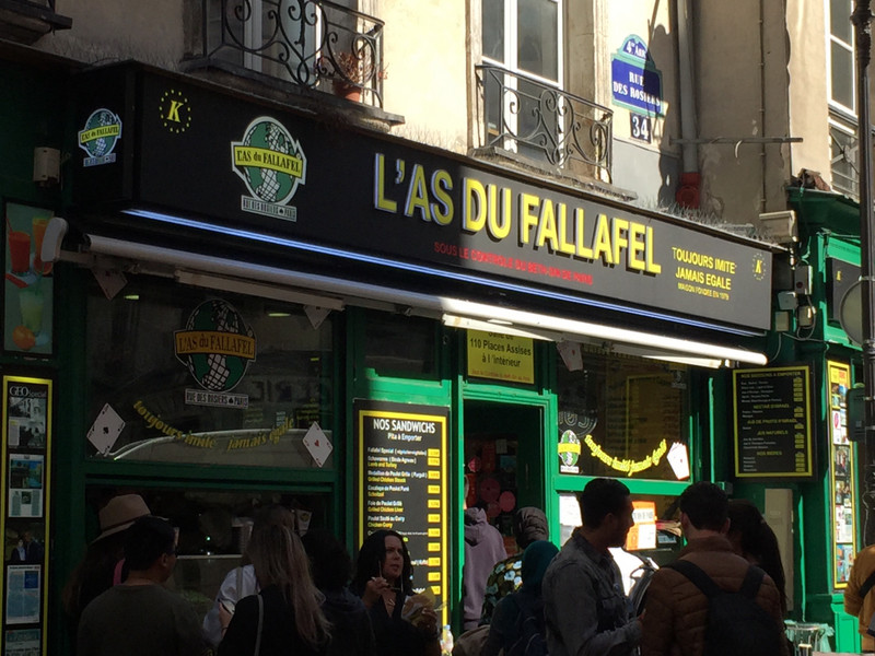 Best falafel in Paris they say