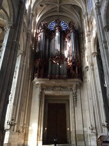 Saint Eustache organ pipes