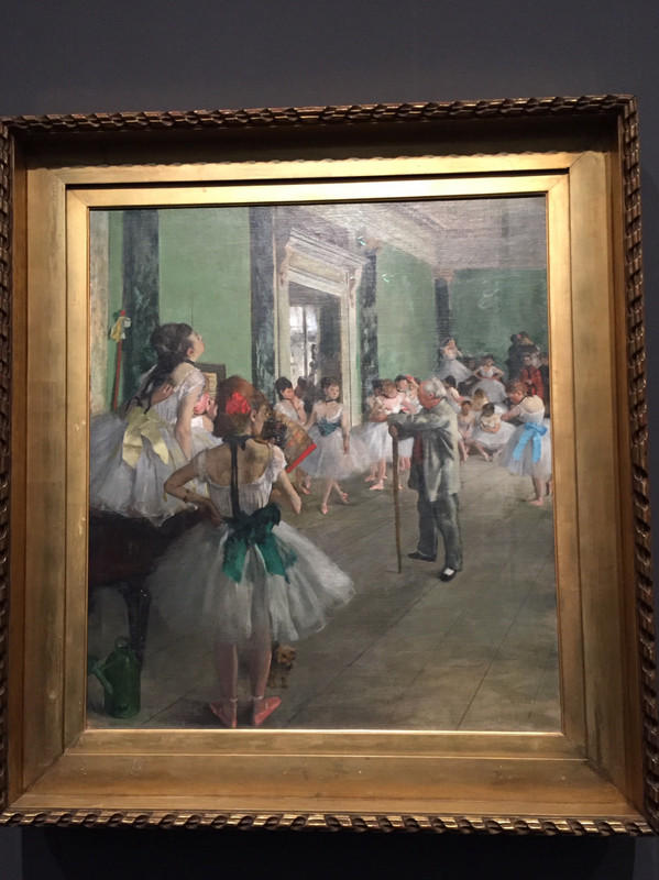 Degas- “The Dance Class”