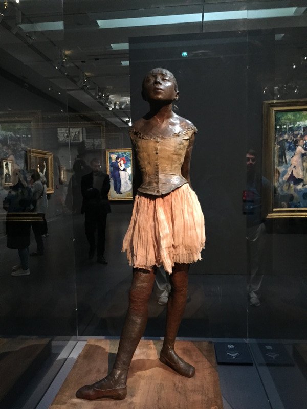 Degas ballerina sculpture