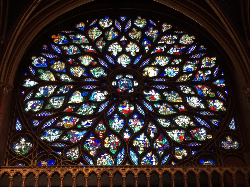 Sainte-Chapelle rose window