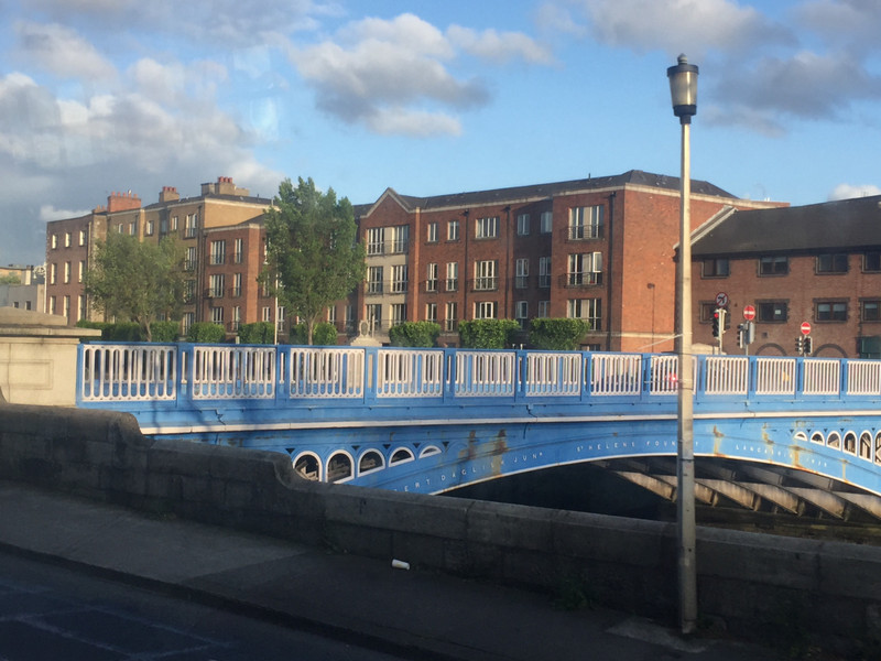 Bridge over the River Liffey in Dublin