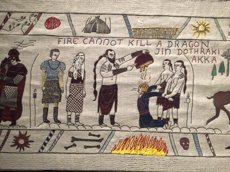 Detail of GOT tapestry