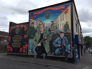 Loyalist mural