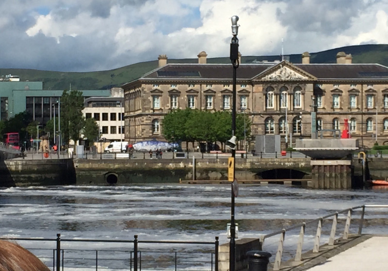Customs House and Lagan River