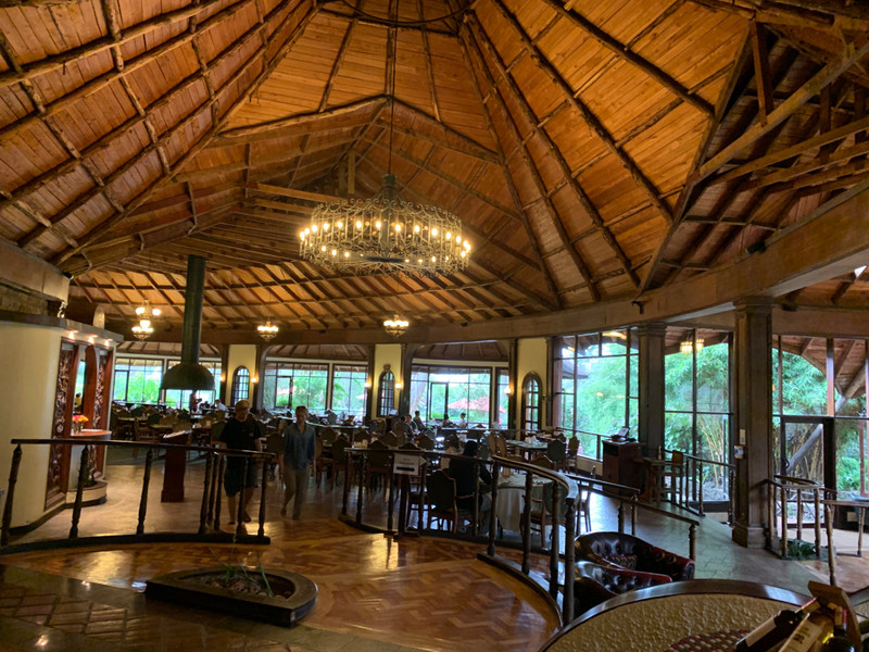 Lodge interior - dining area