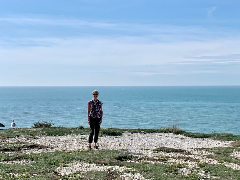 Me with the English Channel in the background