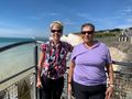 Susan and I at the Seven Sisters viewpoint