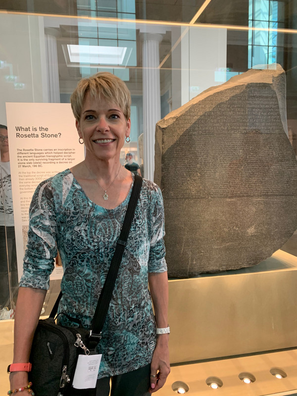 Me with the Rosetta Stone