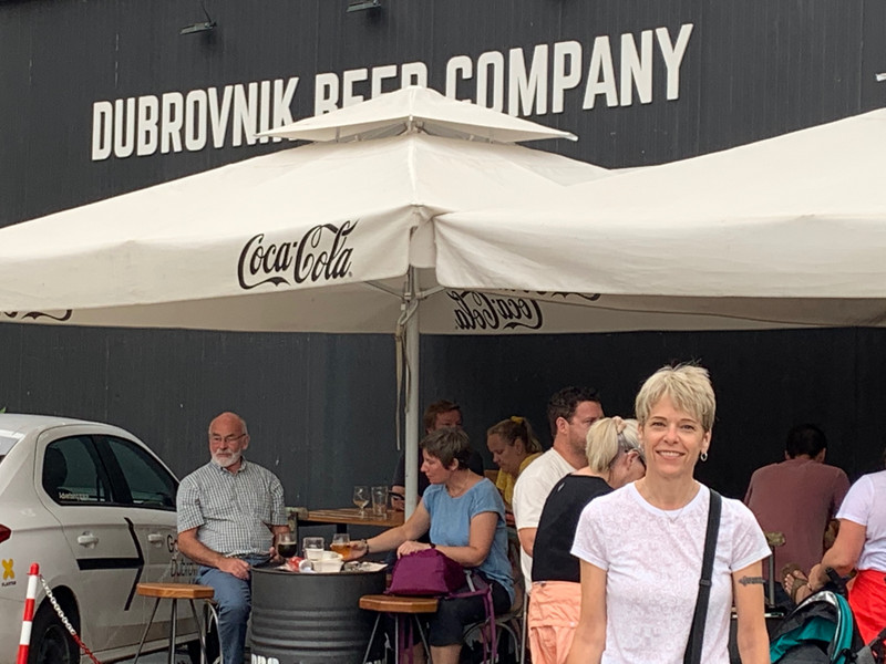 Me at the Dubrovnik Beer Company