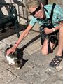 Me and Dubrovnik kitty