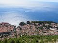 Dubrovnik from the top of Srd Hill