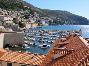 Rooftops and the Adriatic