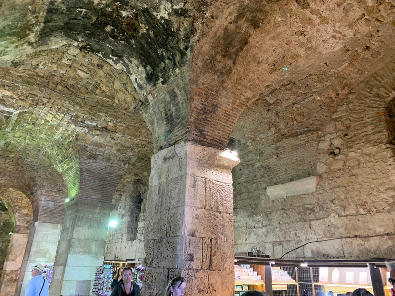 The basement of Diocletian’s Palace