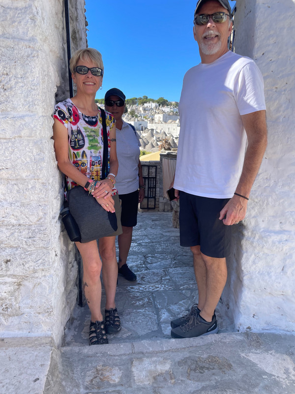 Me, Susan and Ross - Alberobello 