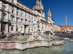 Piazza Navona and the Moor fountain